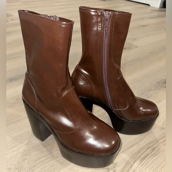 Jeffrey Campbell Mexique Platform Boots - Picture 3 of 9